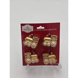 Holiday Time Mini Ornaments 4pk